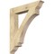Ekena Millwork Imperial Traditional Rough Sawn Bracket, Douglas Fir, 6"W x 38"D x 44"H BKT06X38X44IMP01RDF - alternate 1